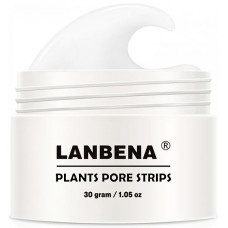 Белая маска от черных точек Lanbena Plants Pore Strips