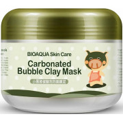 Пузырьковая очищающая маска Bioaqua Carbonated Bubble Clay